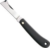 Couteau d'oculation professionnel 17 cm - Acier inoxydable - Idéal pour le greffage et la taille