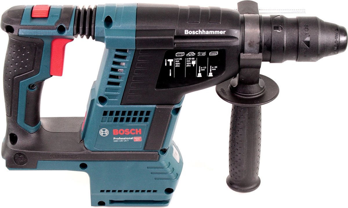 Bosch Professional GBH 18V-26 Accu combihamer SDS-Plus 2,6J 18V Basic Body thumbnail 4