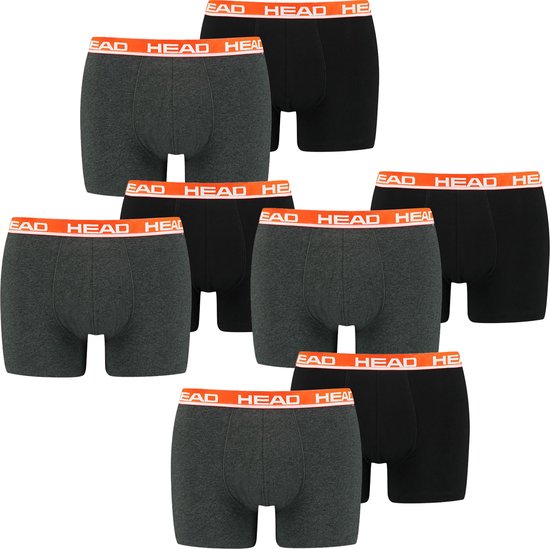 HEAD Heren Boxershorts Basic Boxer 8 Pack Veelkleurig