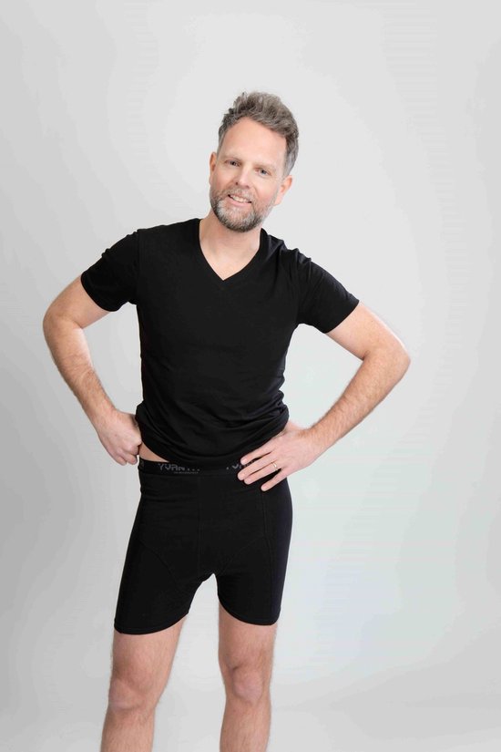 Yvanta underwear - Stoma ondergoed met buidel – Zwart - maat M
