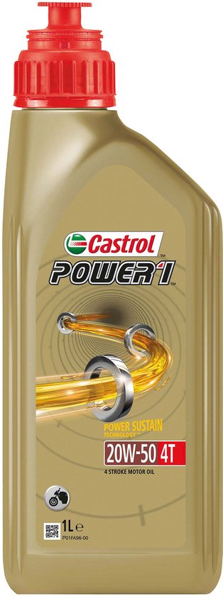 Foto: Castrol motorolie power rs 4t 20w 50 1 liter