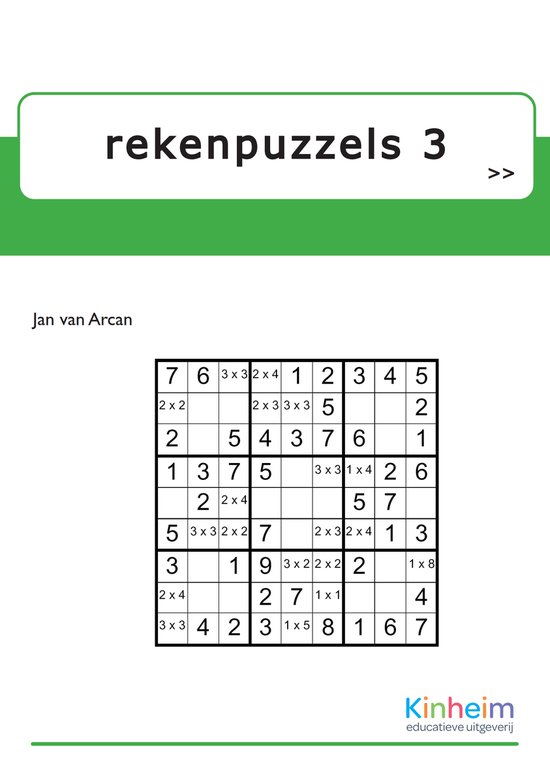 Rekenpuzzels 3 - cover