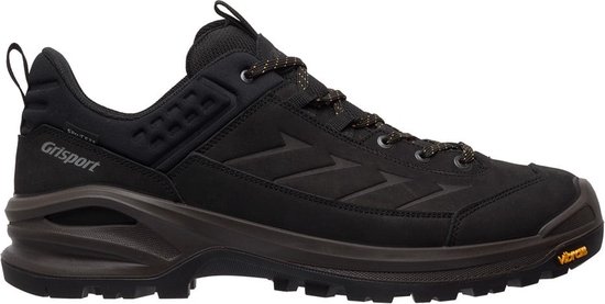 Grisport Terrain basses chaussures de marche noires uni (a) (15209-01)