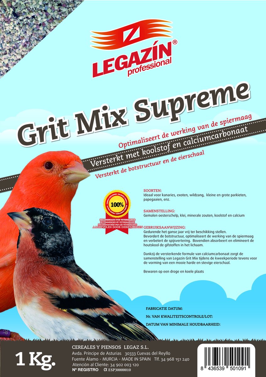 Grit Mix Supreme Legazín 1 kg