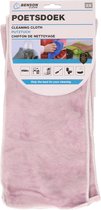 Benson Cleaning Cloths - set 2x - extra doux - microfibre - 2 tailles - rose clair - nettoyage