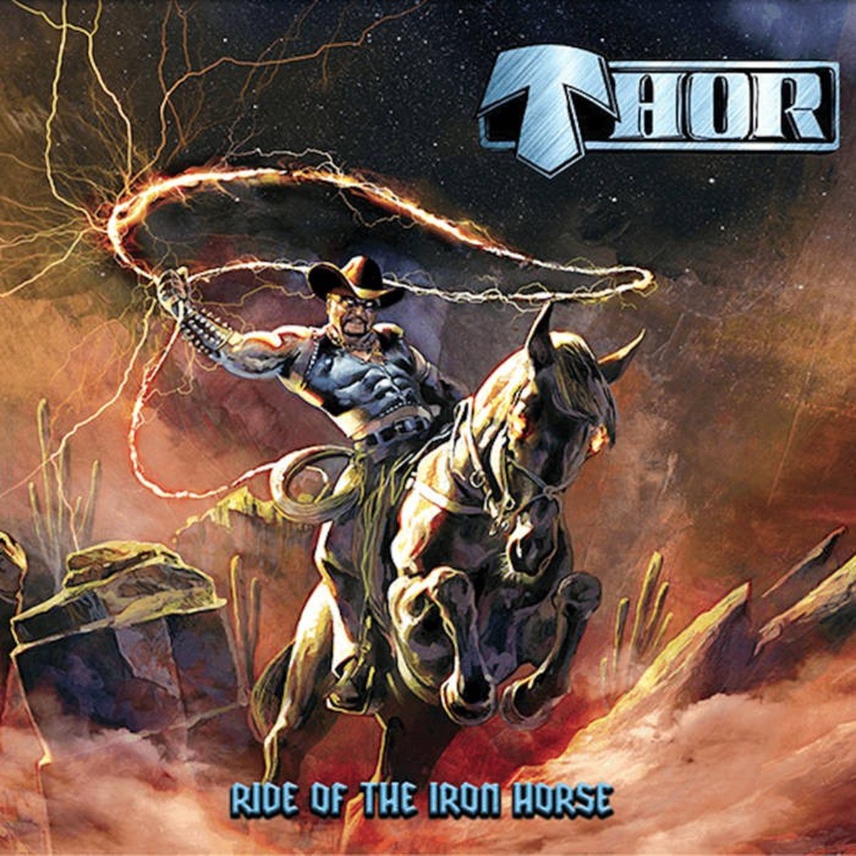Thor - Ride Of The Iron Horse (LP) (Coloured Vinyl) (Limited Edition)