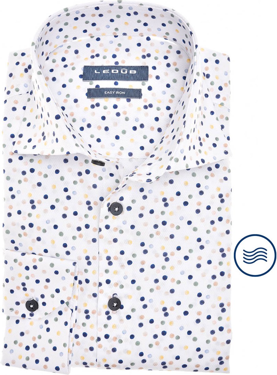 Ledûb Modern fit wit print