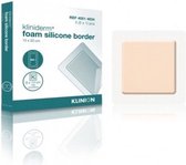 Kliniderm Foam Silicone schuimverband met Border 15x20cm Klinion