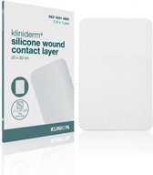 Couche de contact avec la plaie en silicone Kliniderm 20x30cm Klinion