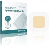 Kliniderm Hydro Border standaard hydrocolloïd wondverband 10x10cm Klinion