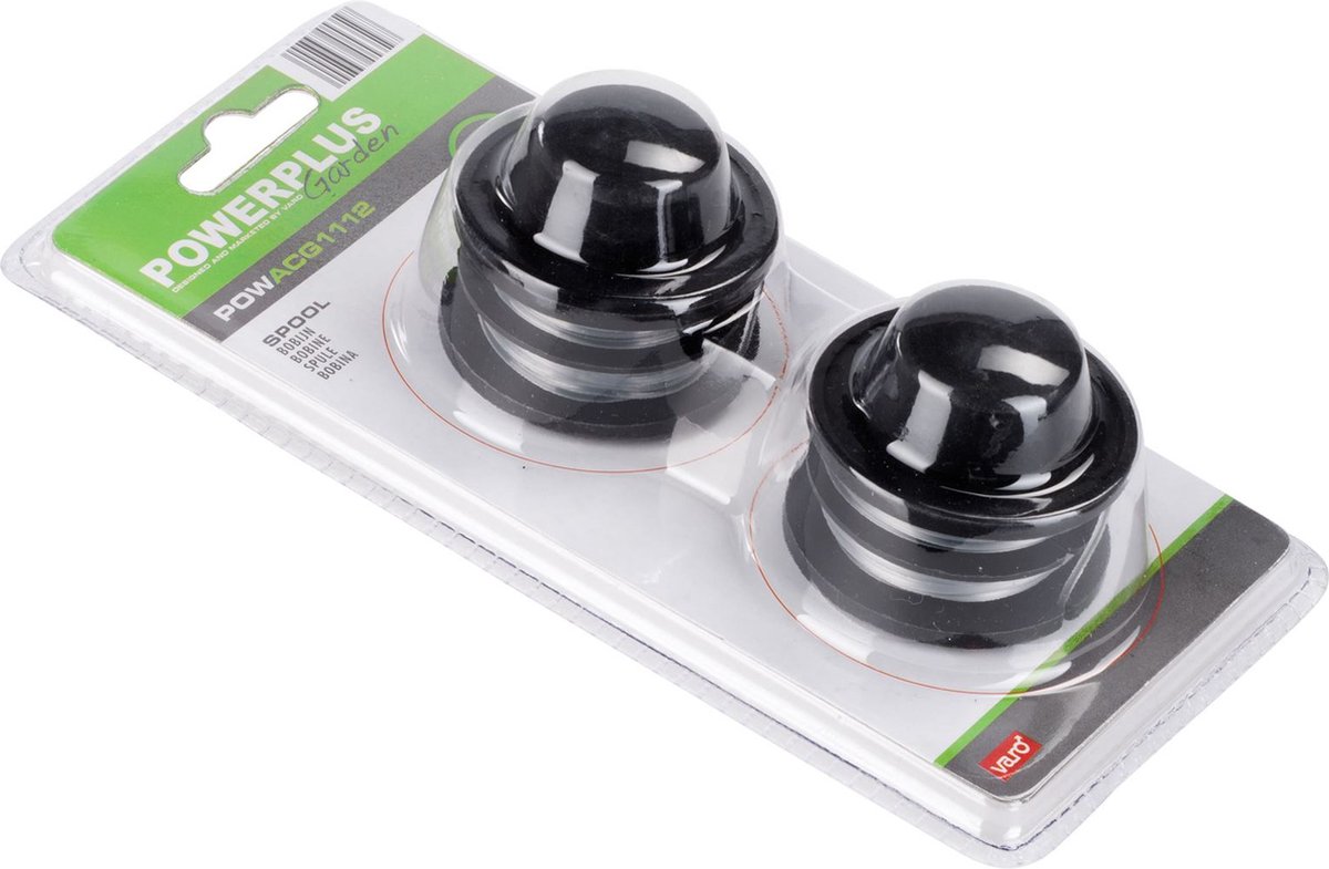 Powerplus Bobijn POWACG1112 – grastrimmer vervangende spoel – lengte van 6 m - Geschikt voor POW6010P - Tuingereedschap