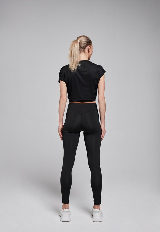 Redmax Sportlegging Dames Perfect RMXRomy - Sportkleding - Geschikt voor Fitness en Yoga - Dry Cool - Zwart - M van Redmax — afbeelding 5