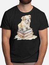 Bulldog learns - T Shirt - dogs - gift - cadeau - puppies - puppylove - doglover - doggy - honden - puppyliefde - mijnhond - hondenliefde - hondenwereld - Books