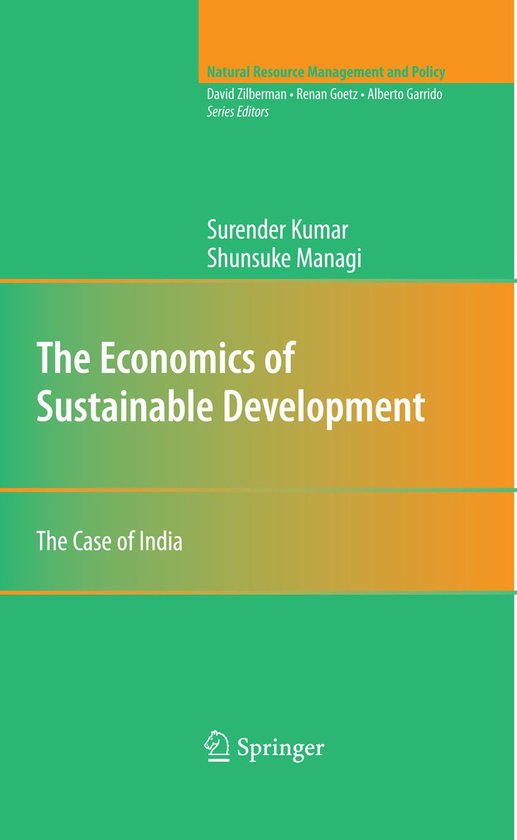 Economics and Finance (R0) - The Economics of Sustainable De ... - cover