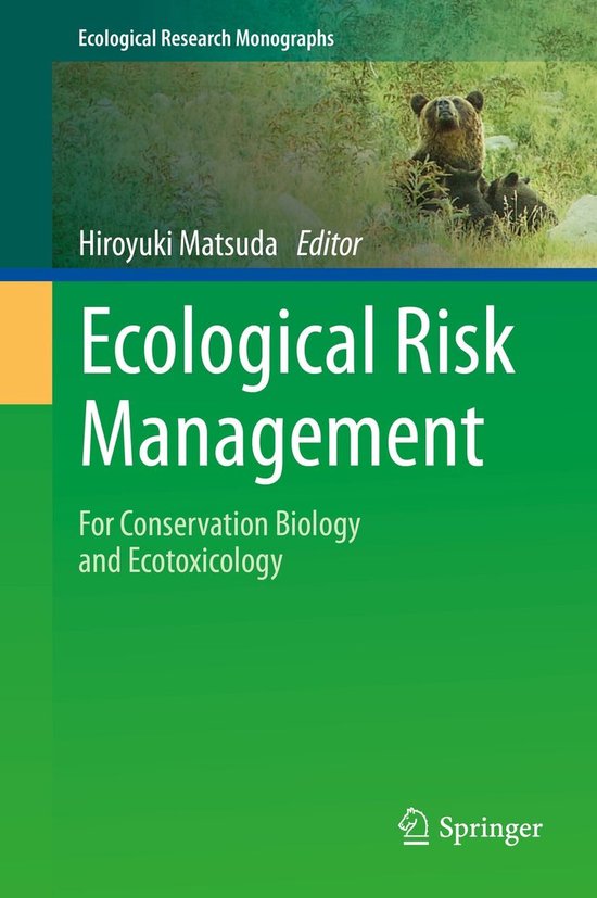 Biomedical and Life Sciences (R0) - Ecological Risk Manageme ... - cover