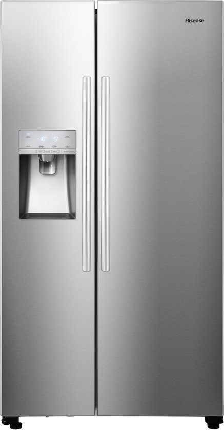 Hisense RS694N4ICE – Amerikaanse Koelkast – IJs- en Waterdispenser – Vrijstaand – 562 liter – Zwart – No-Frost
