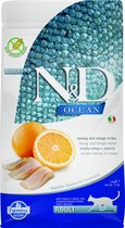 N&D Ocean kattenvoeding Haring met Sinaasappel 1.5 kg.