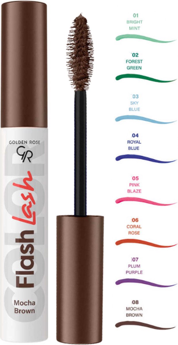 Flash lash - Mocha Brown - Gekleurde Mascara - 08
