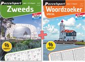 Puzzelsport - Puzzelboekenset - Woordzoeker Special 3* & Zweeds  2-3*  - Nr.1
