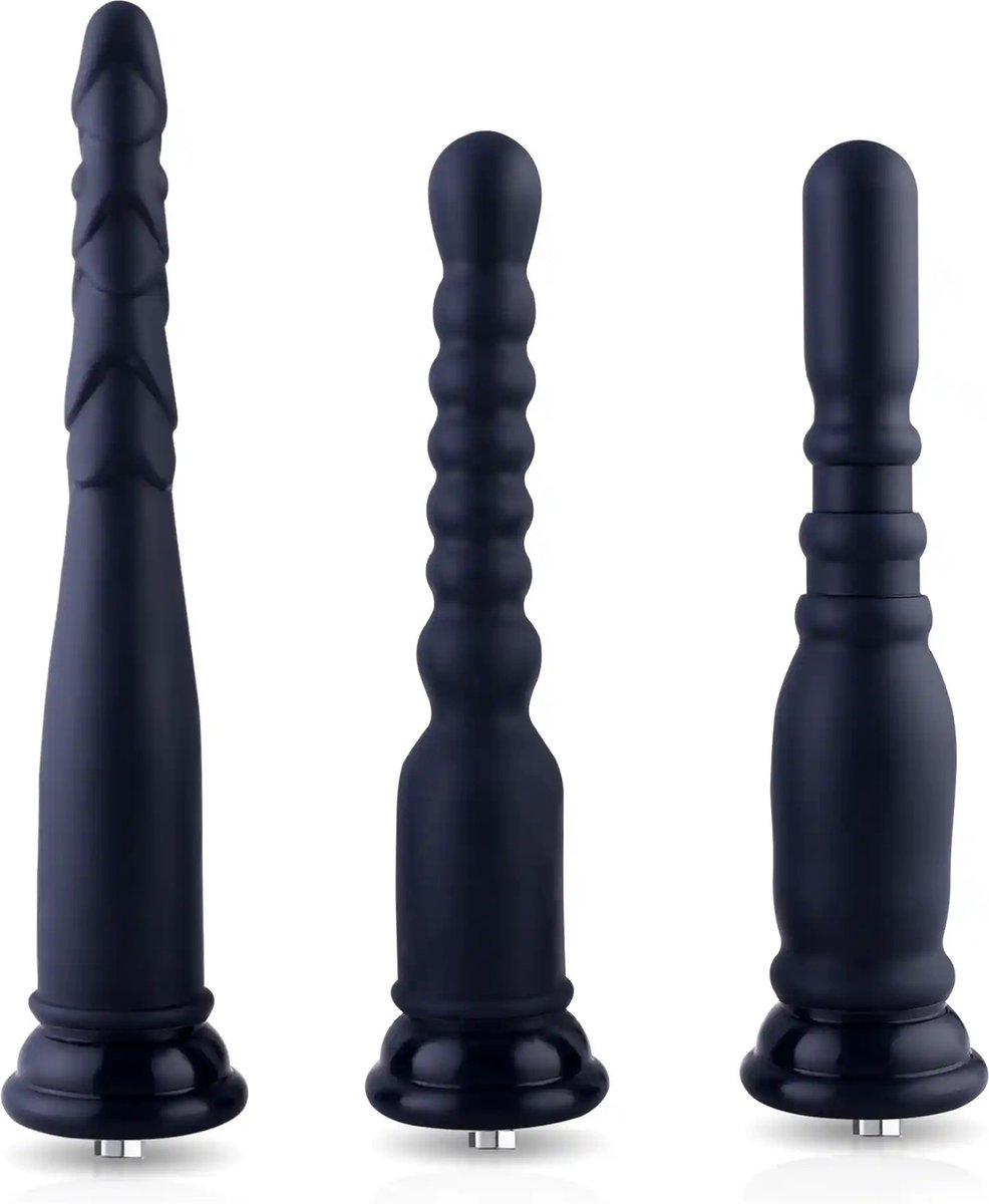 Goedkoopste 3-delige Anale Starterskit KlicLok® en Zuignap