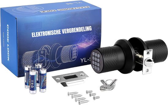 Afstandsbediening Deurslot Kit, Smart Anti-Dift Home Security Keyless Entry Deadbolt Access Control System, Intelligent Elektronisch Mechanisch Slot met 4 Afstandsbediening voor Home Hotel Appartement