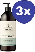 Sukin Natural Balance Shampoo (3x 1L)