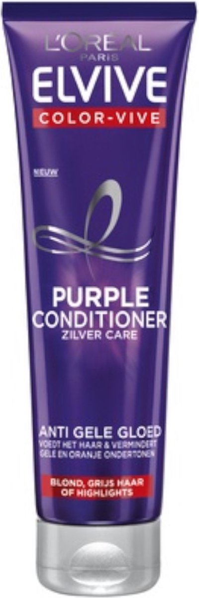 Bol.com L'Oréal Paris Elvive Color Vive Purple Conditioner - Blond & Grijs Haar - 150ml aanbieding