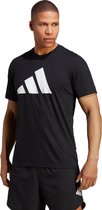 adidas Performance Train Essentials Feelready Logo Training T-shirt - Heren - Zwart- XS