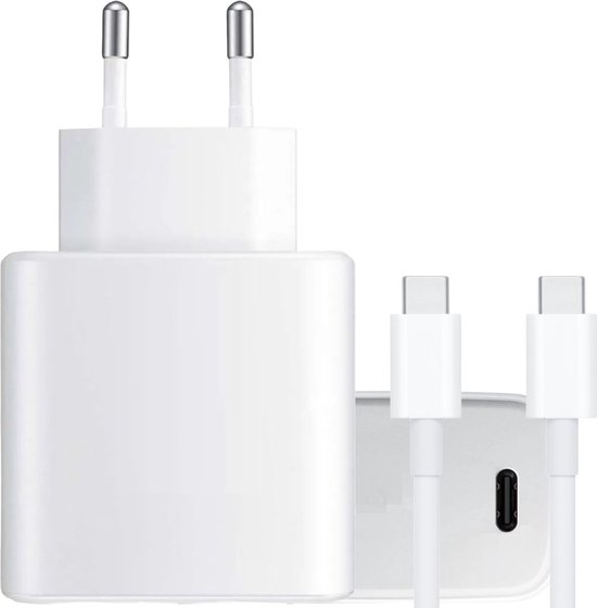 Adaptateur USB-C Samsung S22 Ultra 45W - Chargeur rapide Samsung - Charge super Fast 2.0 - Chargeur pour Samsung S22, S22 Plus et S22 Ultra - Chargeur USB-C Samsung