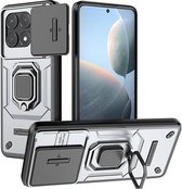 Convient pour Xiaomi Poco X6 Pro 5G - Antichoc - Protection Armor - Coque arrière - Grijs
