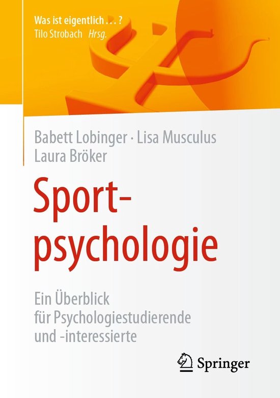Psychology (German Language) - Sportpsychologie - cover