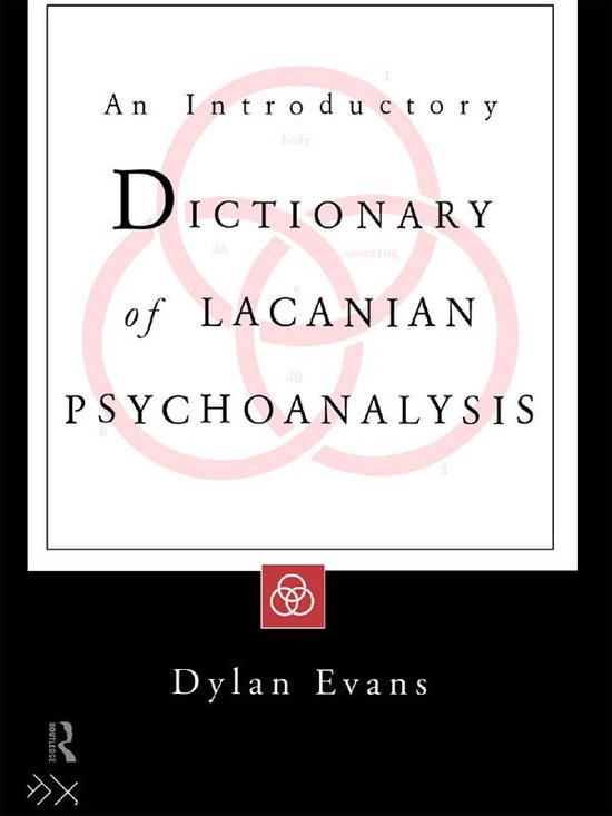 An Introductory Dictionary of Lacanian Psychoanalysis - cover