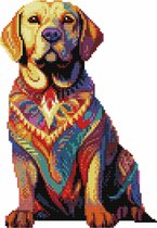 Crafthub - Labrador hond - diamond painting set - 40cm x 40cm
