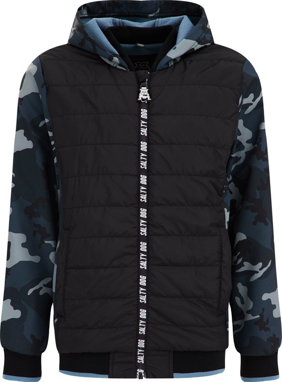 WE Fashion Jongens softshell jack met dessin