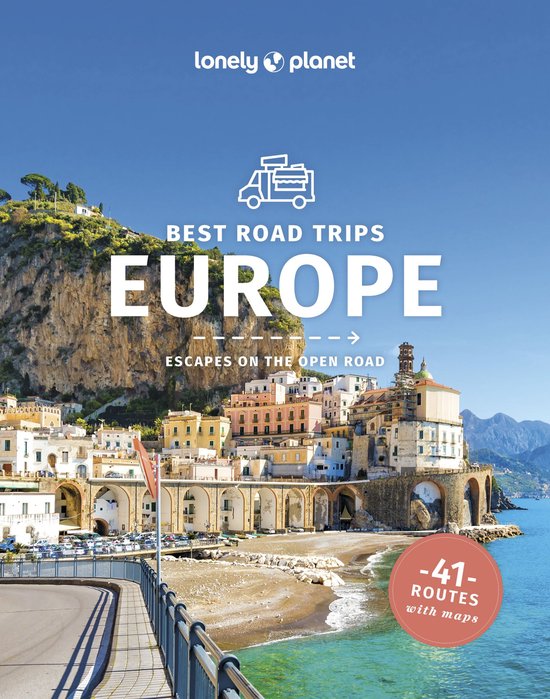 Lonely Planet - Travel Guide Best Road Trips Europe - cover