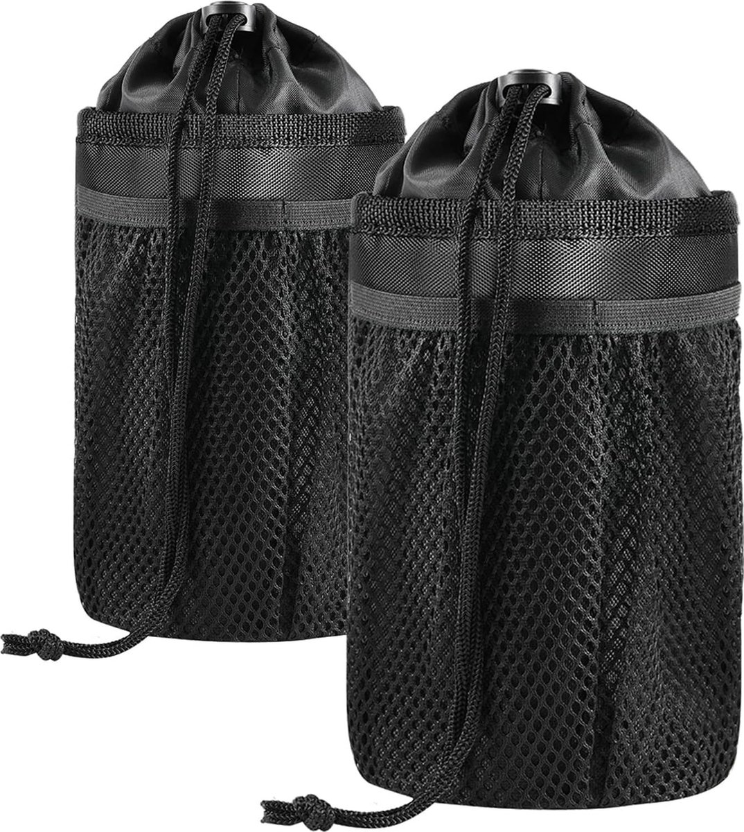Fiets MTB flessenhouder, geïsoleerd, fietstas met flessenhouder, bidonhouder, drinkflessenhouder, bekerhouder, bekerhouder, drankhouder, waterdicht, duurzaam