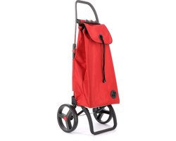 Rolser Boodschappentrolley I-Max MF 2 Big Wheels - Opvouwbaar - Rood