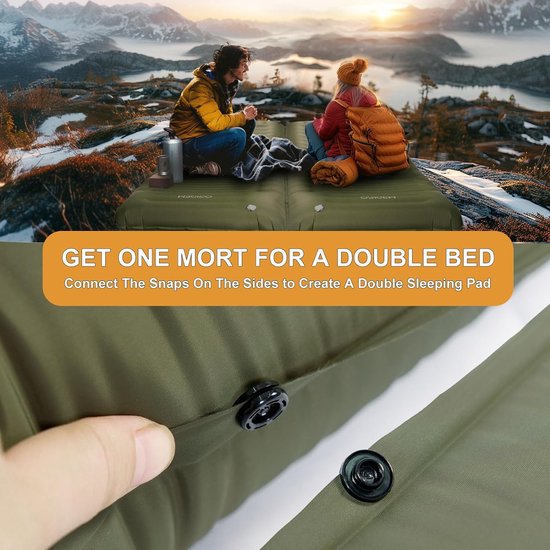 Isomat Camping Outdoor luchtmatras zelfopblazend