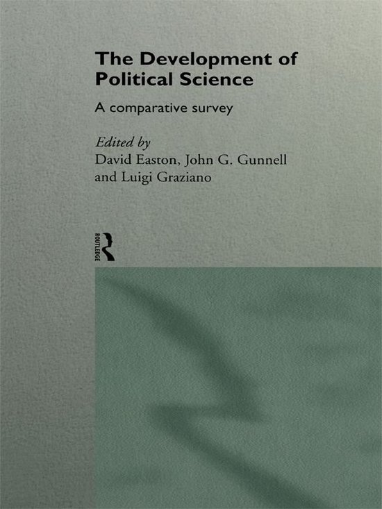 The Development of Political Science - cover