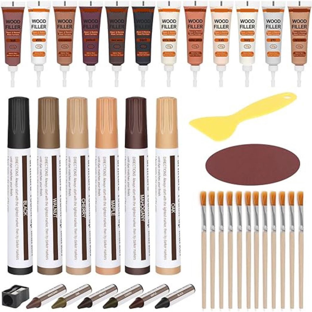 Laminaat Reparatieset - Laminaatvuller - Vuller - Stiften Set