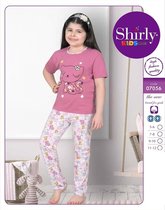 Meisjes Pyjama - Pyjamaset - Katoen - Katje - Shirly 7056 _ 9-10 jaar