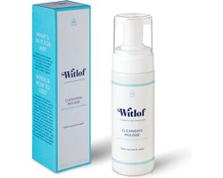 Witlof Skincare Gentle Cleansing Mousse – 150 ML – Frangipani-olie & Vitamine C – Alle Huidtypen –…