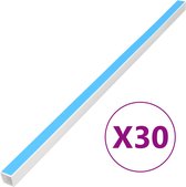 vidaXL-Chemin de câbles-Auto-adhésif-25x16-mm-30-m-PVC