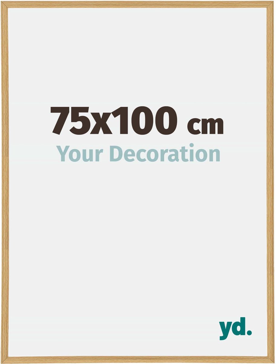 yd. Your Decoration - Fotolijst 75x100 cm - Kunststof - Bruin - Annecy