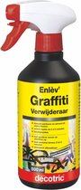 decotric Graffiti Verwijderaar - ook voor spuitlakken, verven en viltstiften - werkt snel - biologisch afbreekbaar - 500 ml