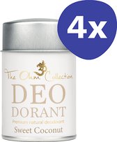 The Ohm Collection Deodorant Poeder Coconut (4x 50gr)