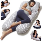 Borstvoedingskussen,zijslaapkussen, Katoen -pregnancy pillow, support pillow