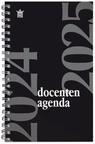 Ryam - Docenten Agenda - 2024-2025 - Zwart - A5 - Spiraal - 1 Week op 2 pagina's