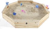 Bac à sable octogonal géant Enfants avec 4 bancs