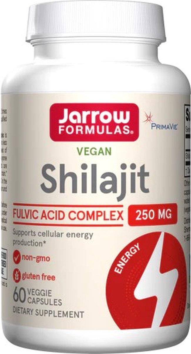 Goedkoopste Shilajit Fulvic Acid complex 60 capsules - shilajit fulvuszuurcomplex | Jarrow Formulas